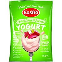 Los mejores  - EasiYo Greek Style Rhubarb Yogurt Base Sachet - 1 x 230g